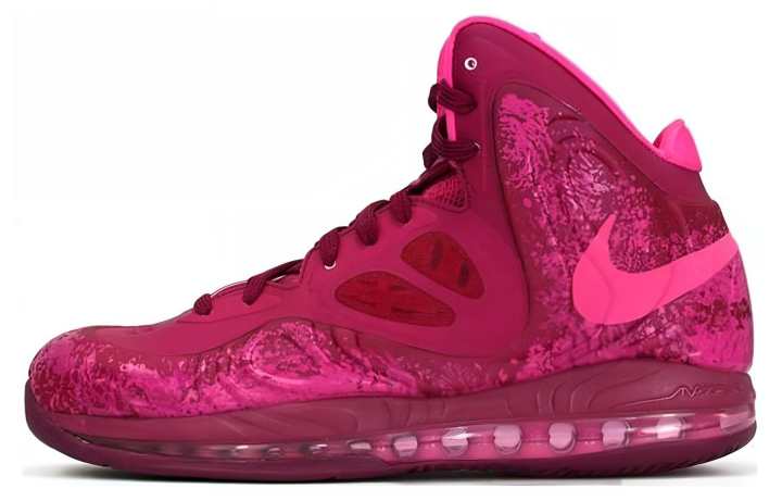 Nike Nike Hyperposite Plum Comfortable High top Basketball Shoes Men's Pink