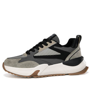 HANGE Cushioning, Wear Resistant Low top Chunky Sneakers Men's