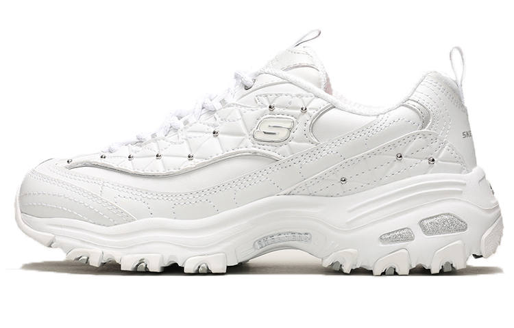 Skechers D'Lites Glamour Feels Low/Dad Shoes Gs White Women's