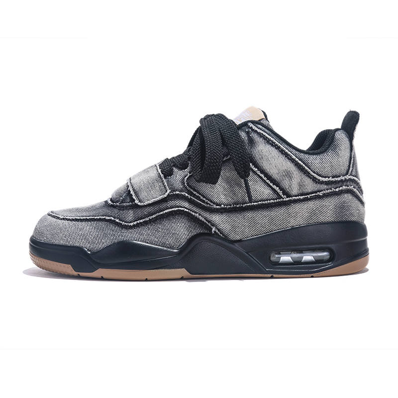 Jifffly Cushioning Balance Lightweight Cushioning Balance Lightweight Low top Basketball Shoes Men's Washed Black