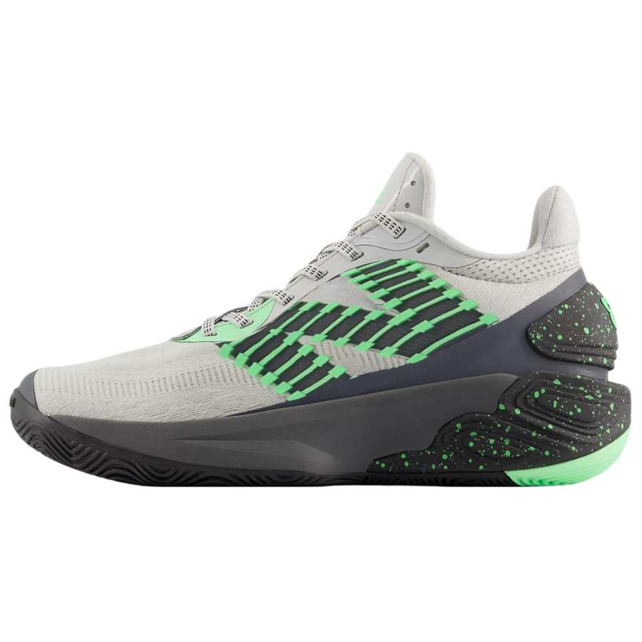 New Balance New Balance Two WXY V5 Mesh Low top Basketball Shoes Unisex Gray Green