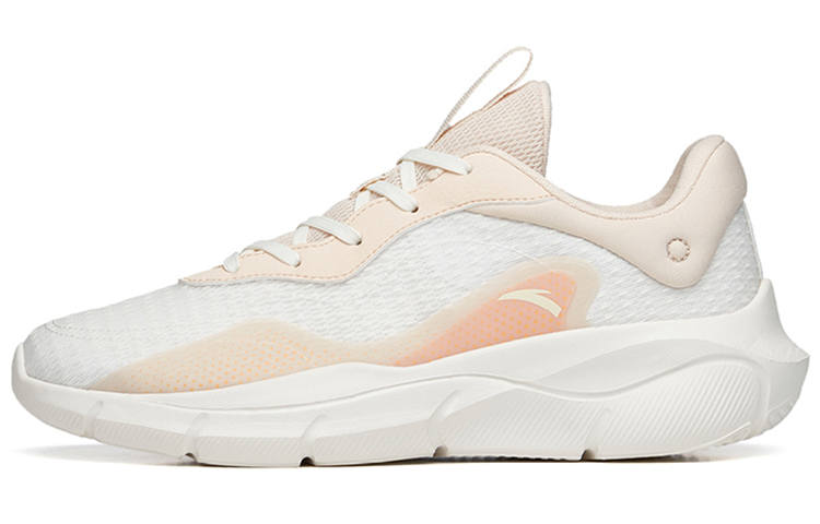 Anta Variety Training Collection Ling Curved Low top Training Shoes Women's White Orange