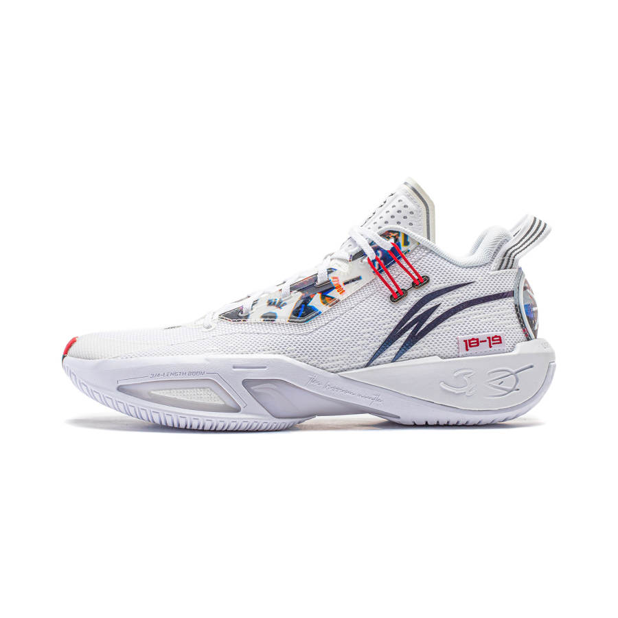 Li-Ning Li Ning Fission 9 Low top Basketball Shoes Men's White