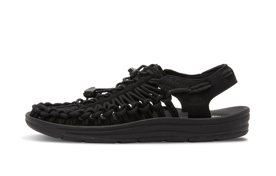Keen Uneek Beach Sandals River Trekking Shoes Women's Pure Black