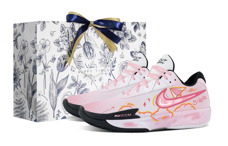 Nike Nike Air Zoom G.T. Cut Academy Paper Plane Blue Box Low top Basketball Shoes Unisex Pink