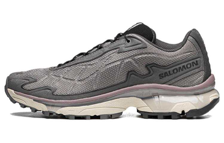 SALOMON XT SLATE Cushioning Slip Resistant Abrasion Resistant Low top Running Shoes Unisex Gull Gray
