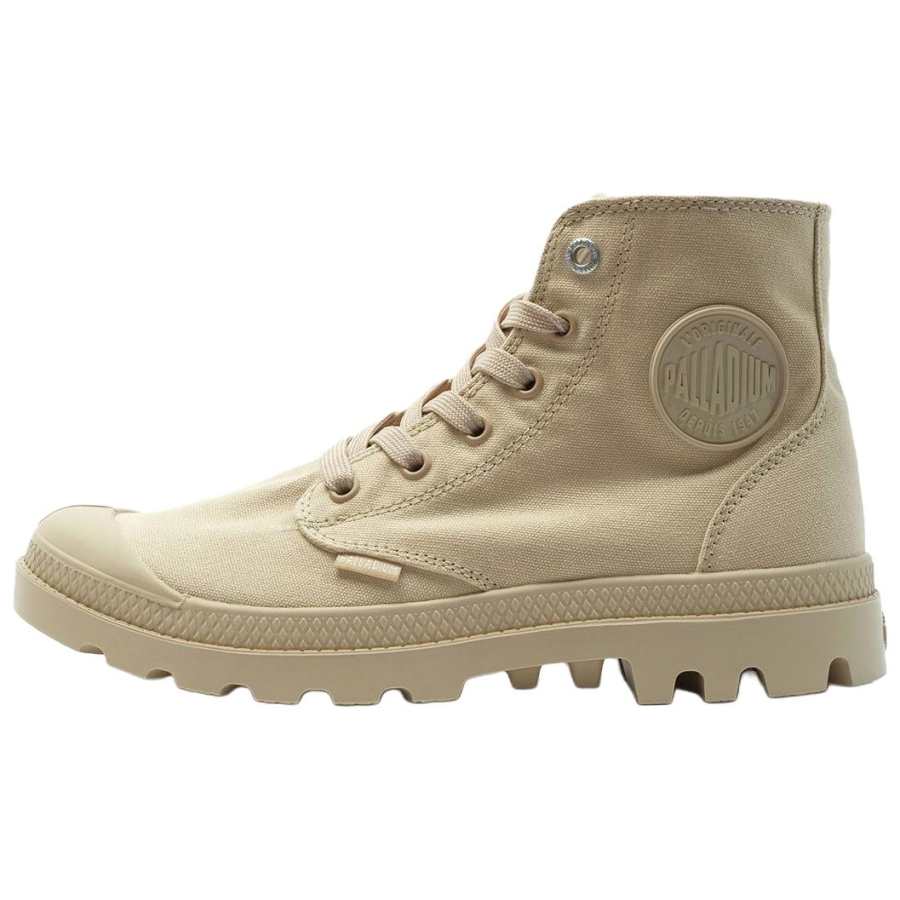 Palladium Palladium Mono Chrome Ankle Boots Unisex Light Brown