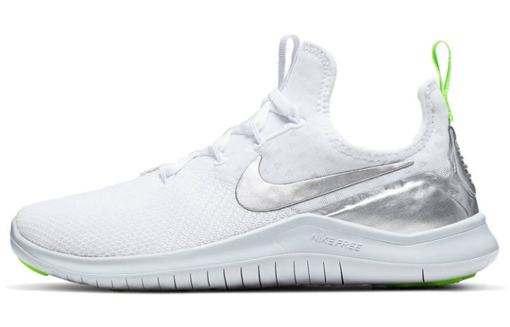Nike Nike Free TR8 White/Silver/Green Women's