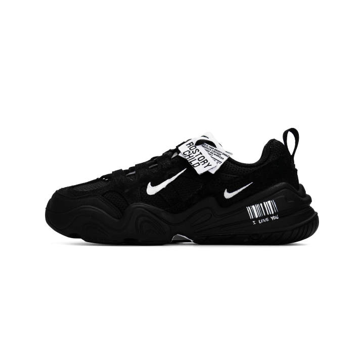 Nike Nike Tech Hera Love Barcode Abrasion Resistant Breathable Lightweight Height Increasing Low top Chunky Sneakers Unisex
