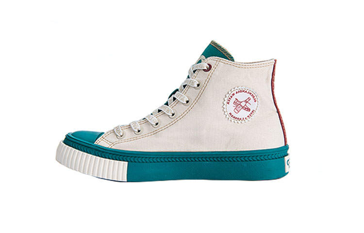 ISTEP High top Canvas Shoes Women's White