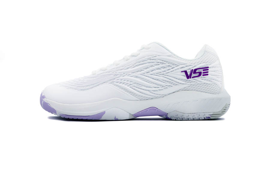 VS WEICHEN VS Assassin's Collection Low top Badminton Shoes Unisex White Light Purple