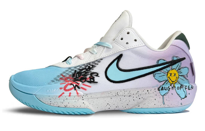 Nike Nike Air Zoom G.T. Cut Academy Basketball Shoes Unisex Low Top Blue/Purple