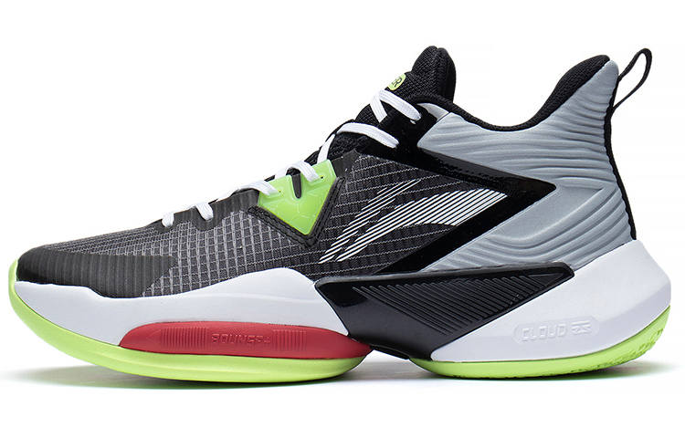Li-Ning Li Ning Power Textile, Synthetic Leather, TPU Cushioning Slip Resistant Abrasion Resistant Coverage Support Rebound