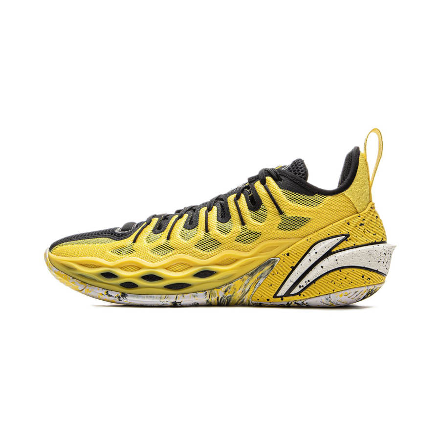 Li-Ning Li Ning Buckets Basketball Shoes Men's Yellow Black