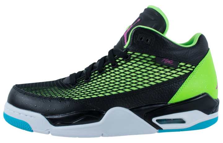 Jordan Jordan Fltclb 80s Black/Flash Lime/Gamma Blue/Club Pink