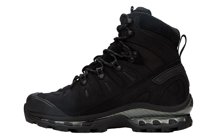SALOMON XT Quest 4D GTX Advanced Textile, Leather Fashion Breathable Lightweight High top Outdoor Shoes Unisex Black