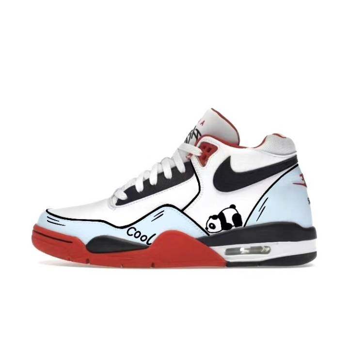 Nike Nike Flight Legacy Textile, Synthetic Leather, Artificial Leather, Pigskin, Leather Cushioning, Wear Resistant Mid top