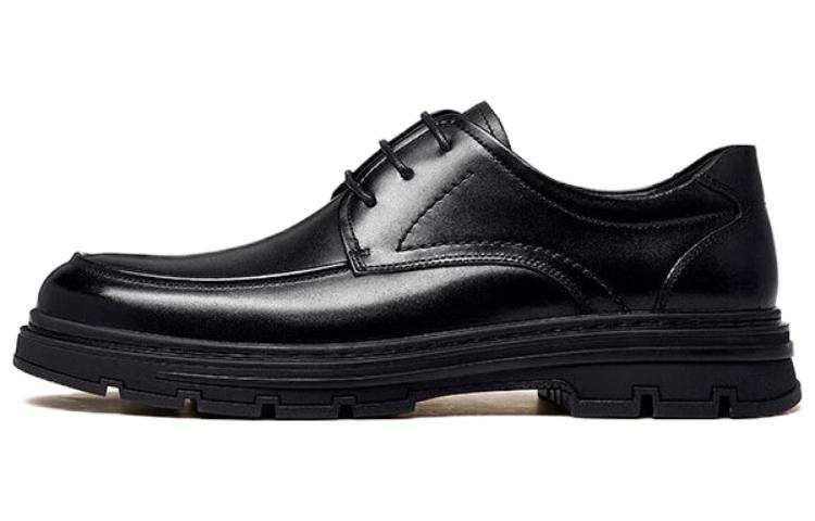 CAMEL CAMEL Dress Shoes Men's Low Top Black