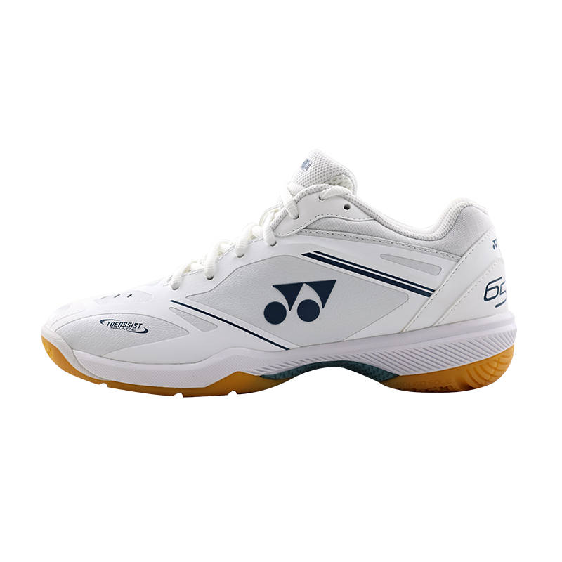 YONEX 65Z4 Textile, Synthetic Leather Low top Badminton Shoes Women's White