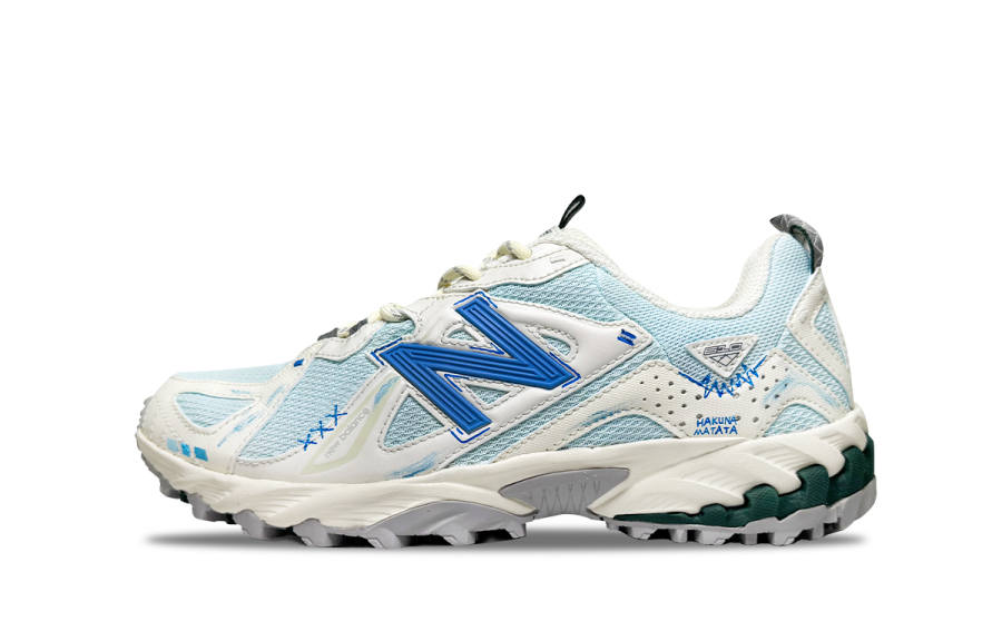 New Balance New Balance 610T First Island Sky Abrasion Resistant Low top Hiking Shoes Unisex White Blue