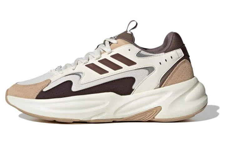 Adidas Adidas OZWAVE Mesh Height Increasing Mid top Chunky Sneakers Unisex Brown