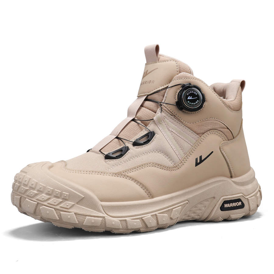WARRIOR Snow Boots Men's Khaki/Light Gray Black/Dark Gray Black