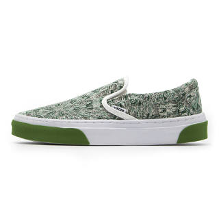 YIBONI Slip Resistant, Abrasion Resistant, Breathable Low top Canvas Shoes Unisex Green