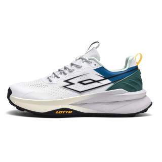 LOTTO Cushioning Slip Resistant Abrasion Resistant Low top Hiking Shoes Men's White