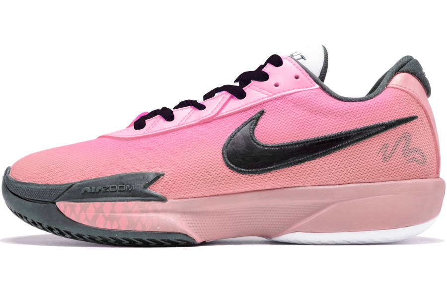 Nike Nike Air Zoom G.T. Cut Academy Cushioning Abrasion Resistant Breathable Low top Basketball Shoes Unisex Pink