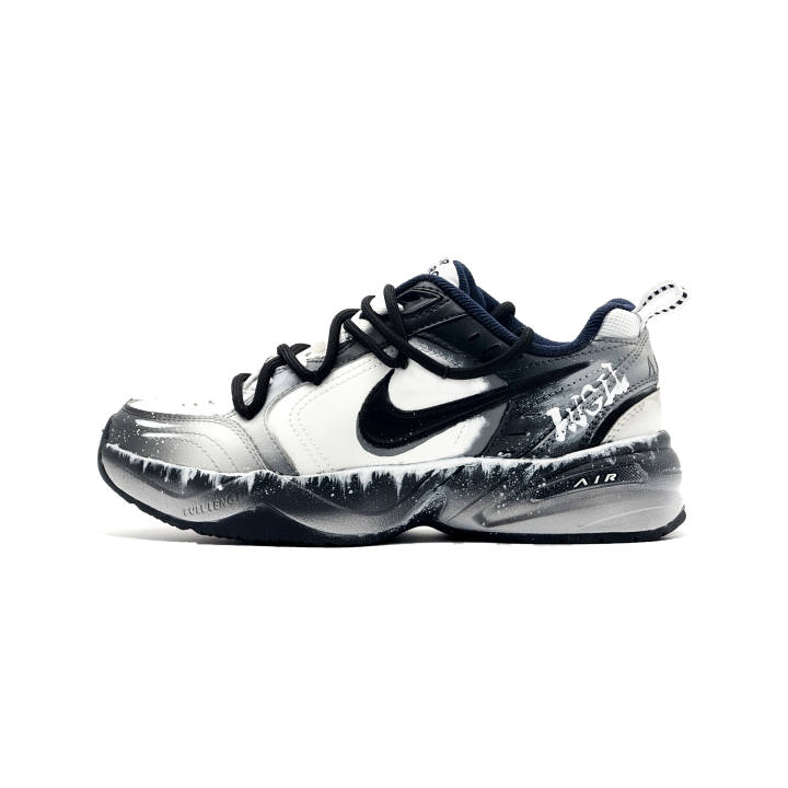 Nike Nike Air Monarch 4 Qinghe Creative, Snow Mountains Cushioning Abrasion Resistant Cushioning, Wear Resistant Low top