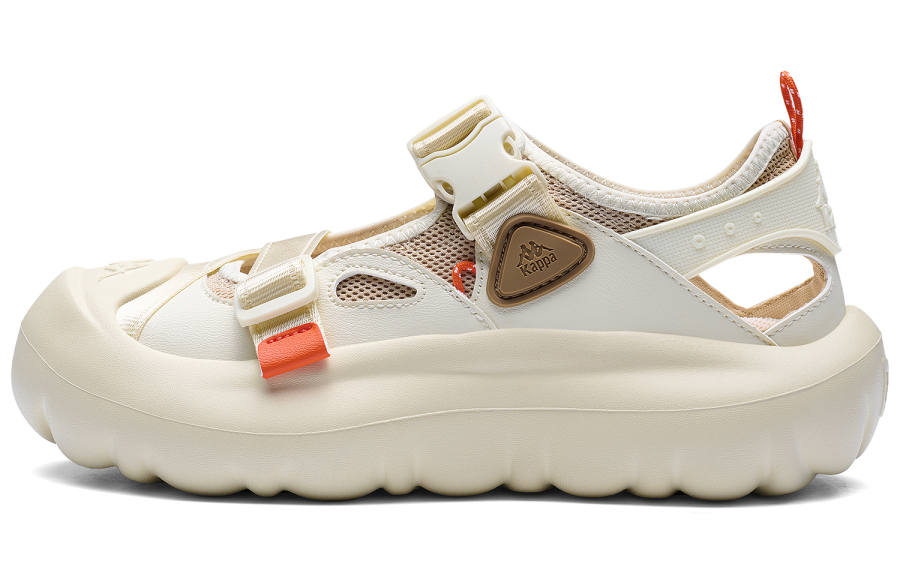 Kappa Back to Back Beach Sandals Women's White Gray