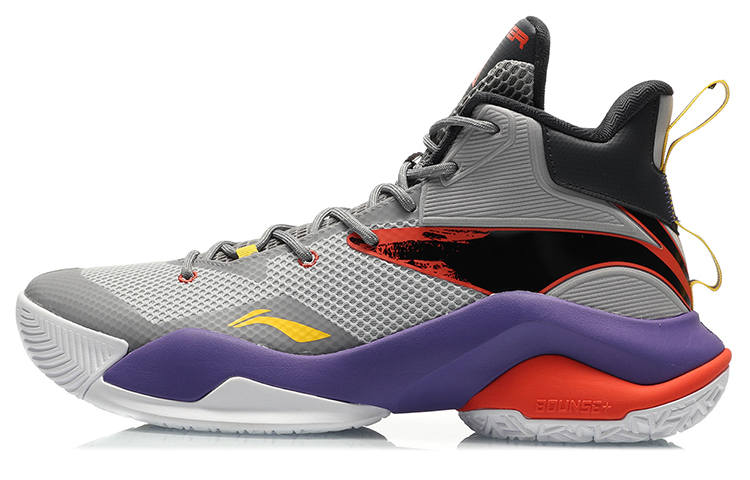 Li-Ning Li Ning Power 7 Comfortable Cushioning Slip Resistant Abrasion Resistant Cushioning Slip Resistant Abrasion Resistant