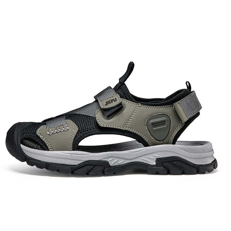 JIEPU River Trekking Shoes Men's Black/Black Green/Black Blue