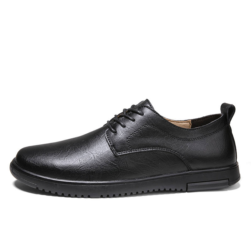 PAIBLOKS Microfiber Leather Men's Casual Shoes Men's