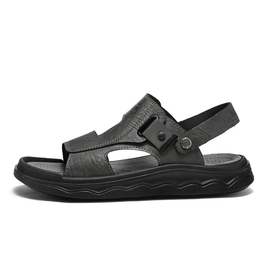 Jeep Jeep Beach Sandals Men's Black/Gray