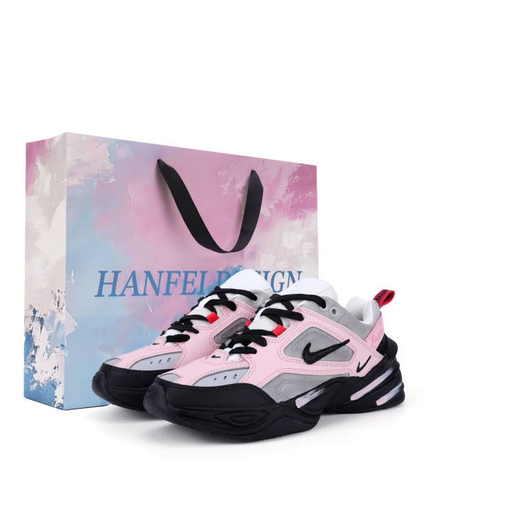 Nike Nike M2K Tekno Synthetic Leather Cushioning Abrasion Resistant Cushioning, Wear Resistant Low top Chunky Sneakers