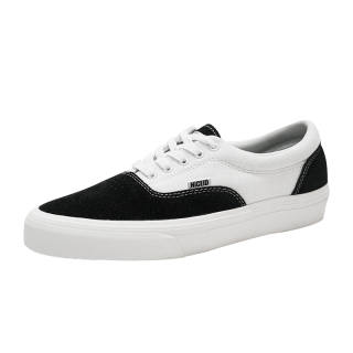 NICEID Wear resistant And Lightweight Low top Canvas Shoes Men's Black White