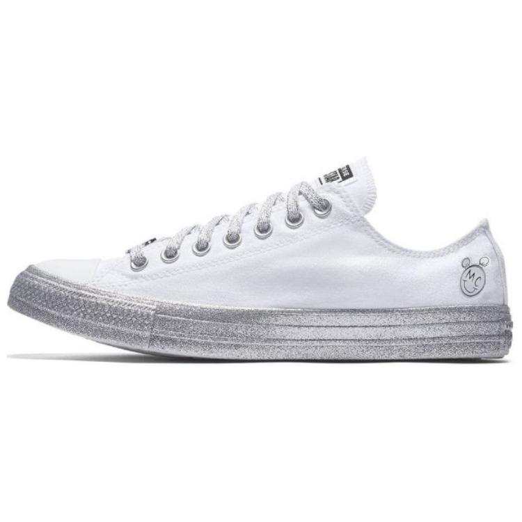 Converse Converse Chuck Taylor All Star Low Miley Cyrus White Silver