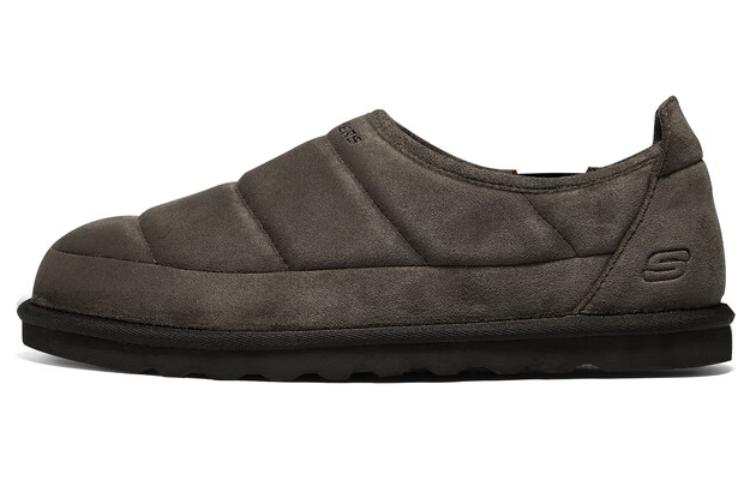 Skechers Thermal Abrasion Resistant Ankle Length Snow Boots Men's Brown