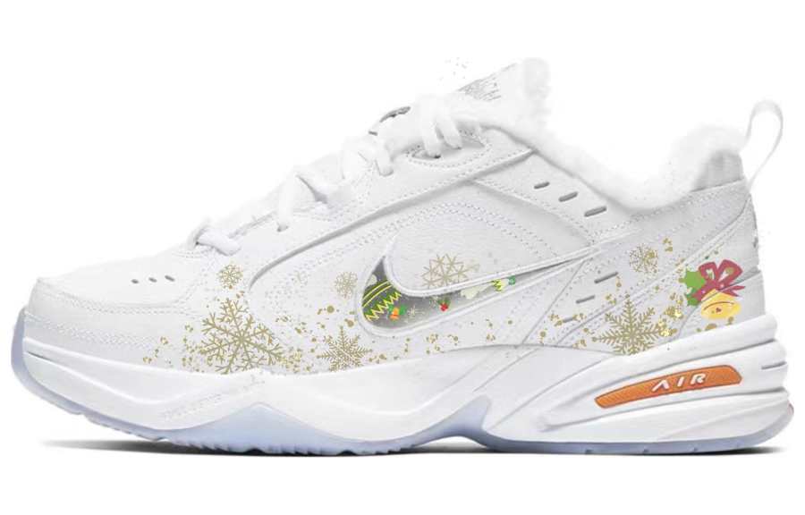 Nike Nike Air Monarch 4 Christmas Bell, Ringing Bell, Ambient Cushioning Slip Resistant Cushioning Slip Resistant Low top