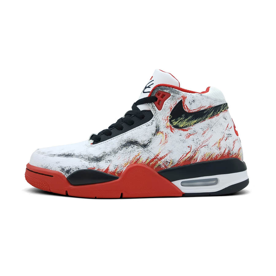 Nike Nike Flight Legacy Mid top Vintage Basketball Shoes Unisex