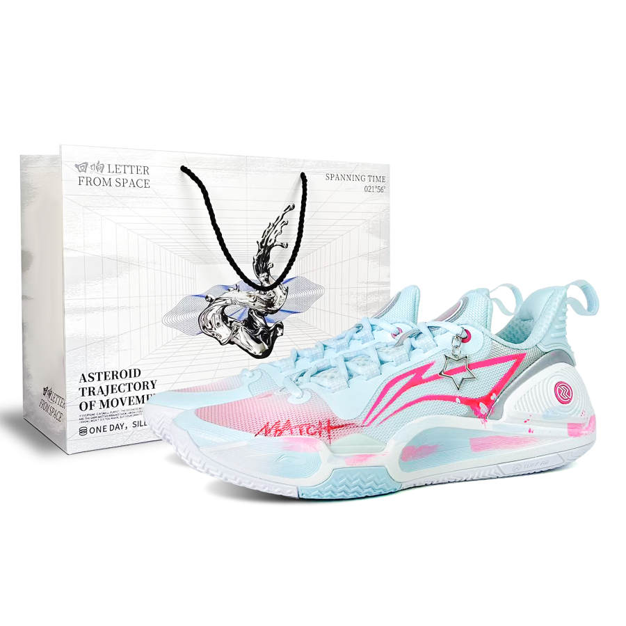 Li-Ning Li Ning Speed 9 Cushioning Abrasion Resistant Cushioning, Wear Resistant Low top Basketball Shoes Men's