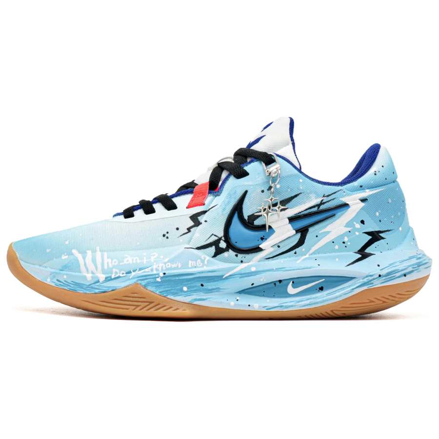 Nike Nike Precision 6 Abrasion Resistant Super Light Low top Basketball Shoes Men's Blue