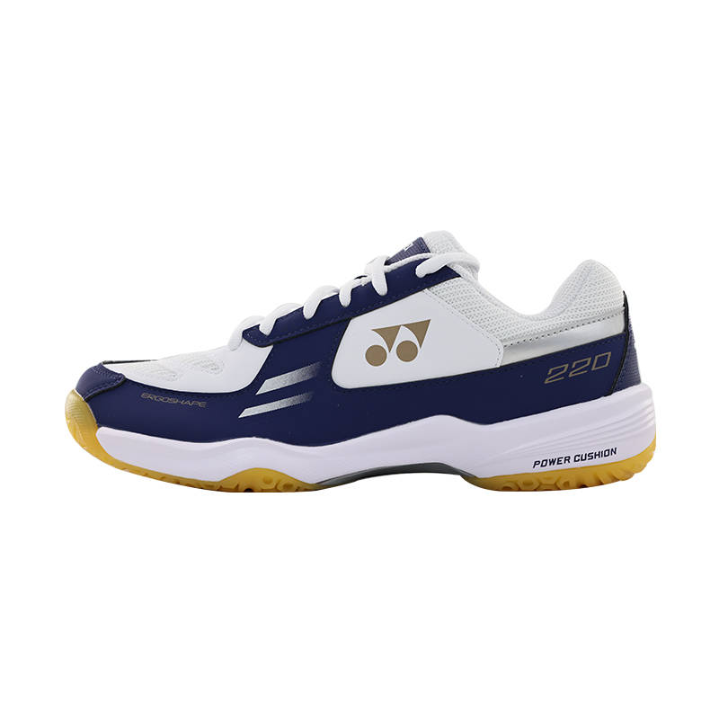 YONEX Power Cushion Low top Badminton Shoes Men's White Navy Blue