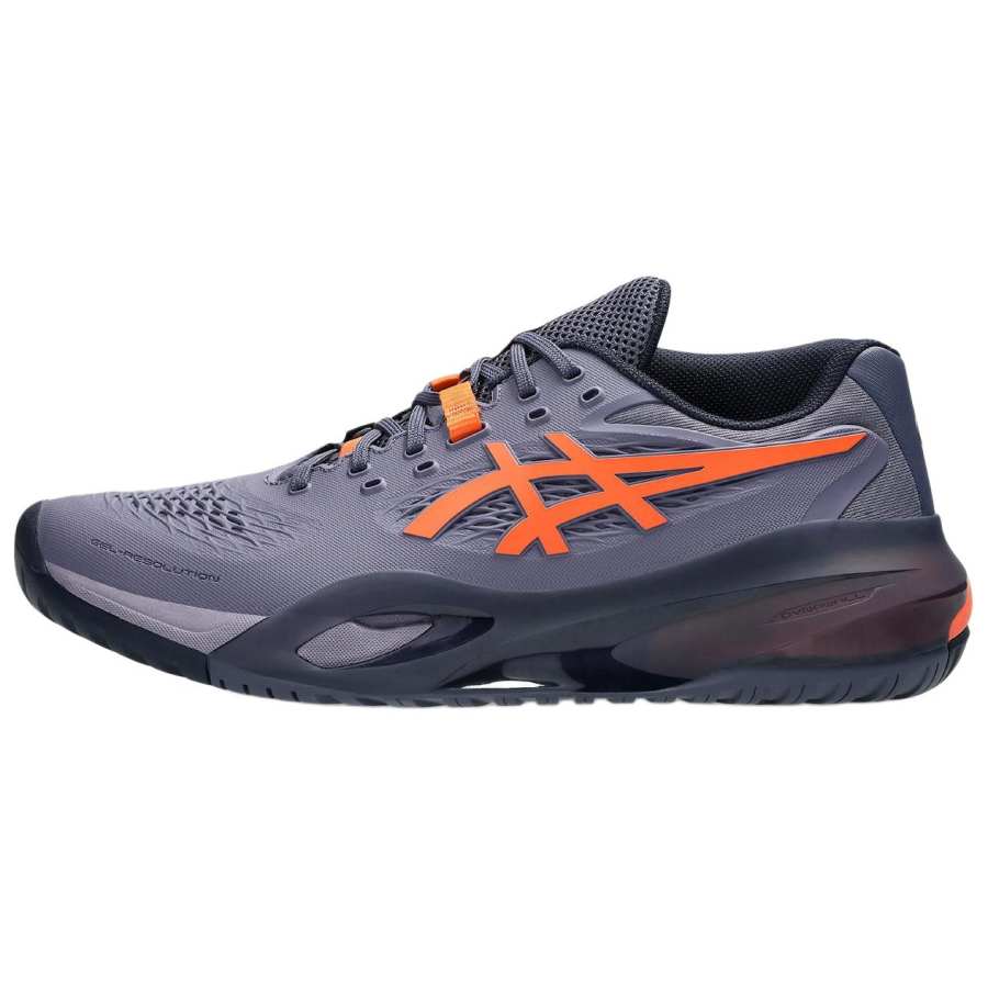 ASICS ASICS Gel Resolution X Greyish Purple Nova Orange