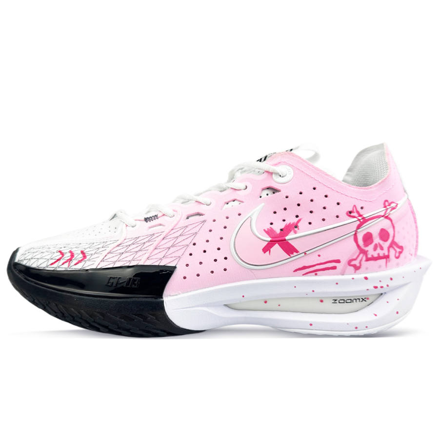 Nike Nike G.T. Cut 3 Cushioning Rebound Cushioning Rebound Low top Basketball Shoes Unisex White Pink