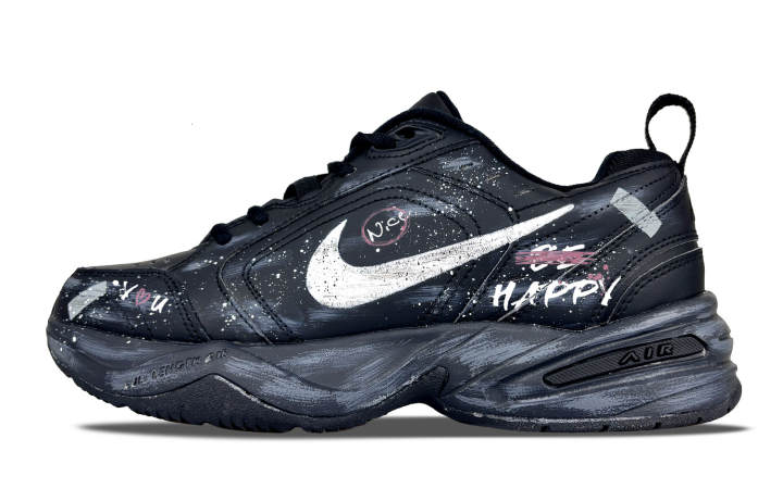 Nike Nike Air Monarch 4 Just Be Happy Slip Resistant Abrasion Resistant Slip Resistant Abrasion Resistant Low top