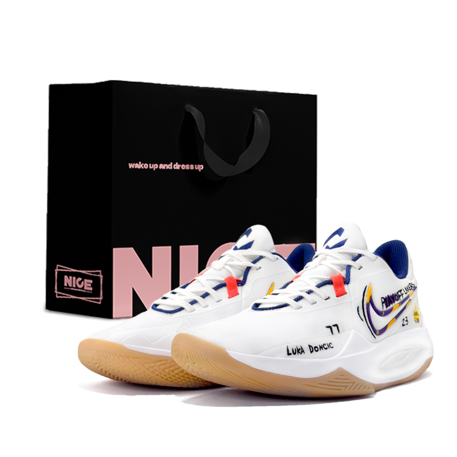 Nike Nike Precision 6 Mesh Abrasion Resistant Low top Basketball Shoes Men's