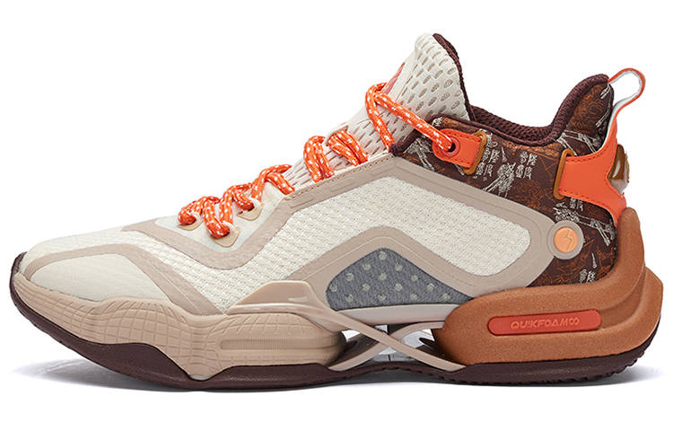 361° AG2 X Aaron Gordon AG2 Fashion Trend Cushioning Slip Resistant Abrasion Resistant Coverage Support Mid top