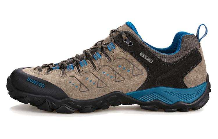 HUMTTO Trendy Slip Resistant Abrasion Resistant Slip Resistant Abrasion Resistant Low top Mountaineering Shoes Men's